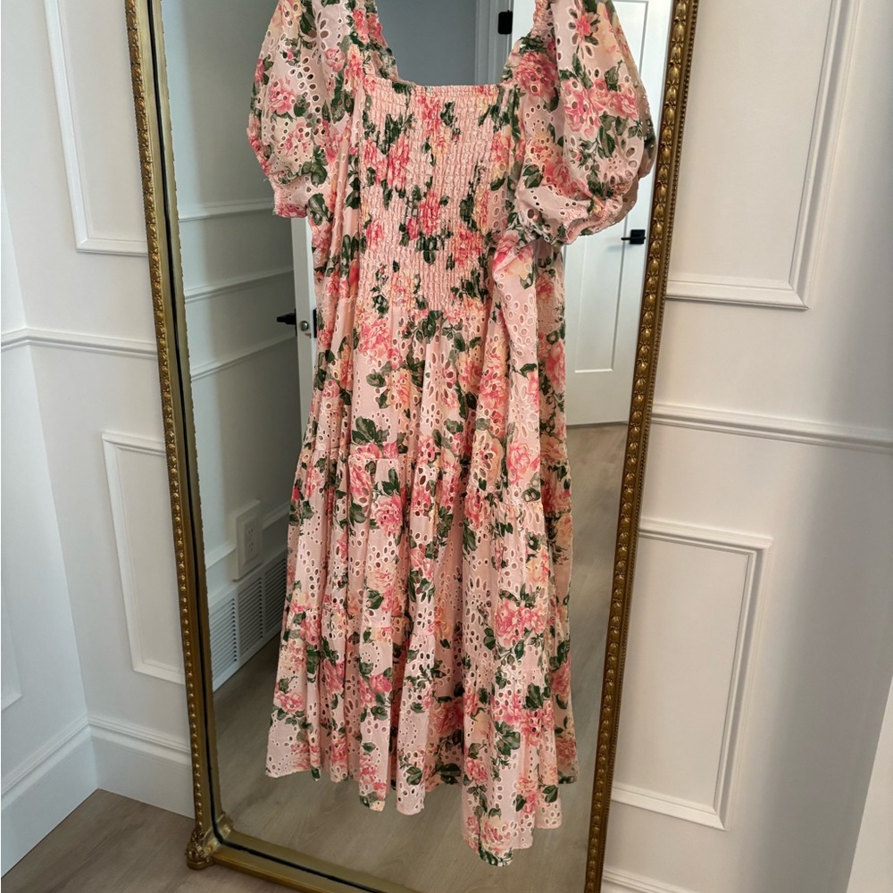 Rachel Parcell Floral Eyelet Dress - Picture 3 of 3